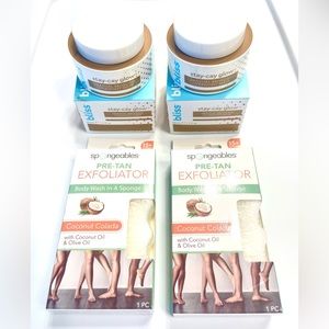 2 PIECE TANNING & BRONZER